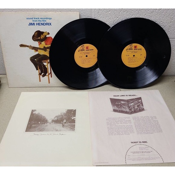 JIMI HENDRIX Sound Track Recordings From The Film REPRISE 2XLP - Picture 4 of 4